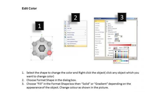 PowerPoint Template Chart Hub And Spokes Process Ppt Theme