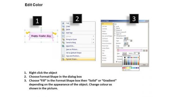 PowerPoint Template Church Easter Day Ppt Process