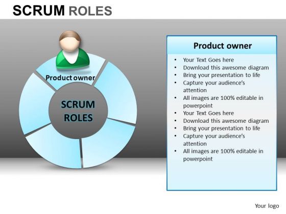 PowerPoint Template Corporate Teamwork Scrum Process Ppt Design