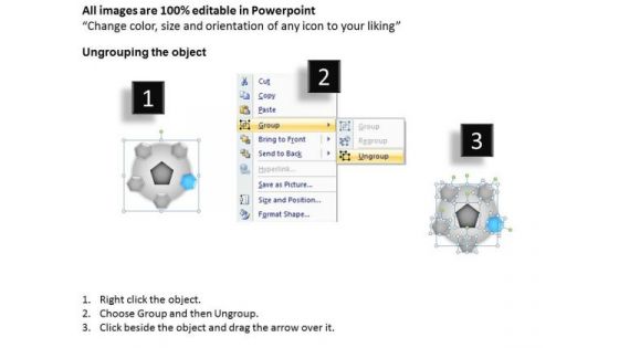PowerPoint Template Diagram Hub And Spokes Process Ppt Layouts