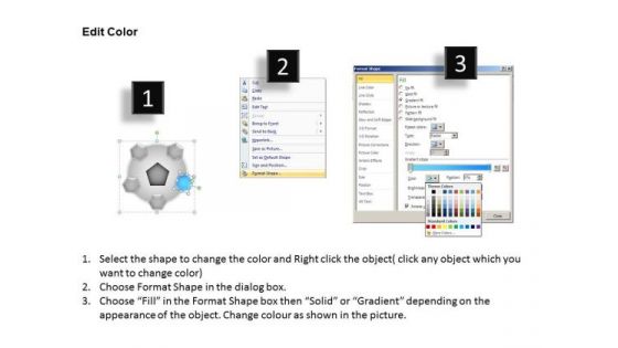 PowerPoint Template Diagram Hub And Spokes Process Ppt Layouts
