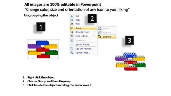 PowerPoint Template Editable Lego Ppt Theme