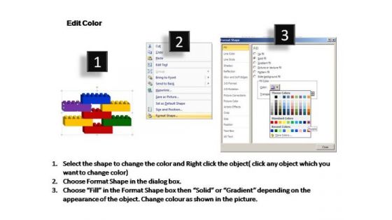 PowerPoint Template Editable Lego Ppt Theme