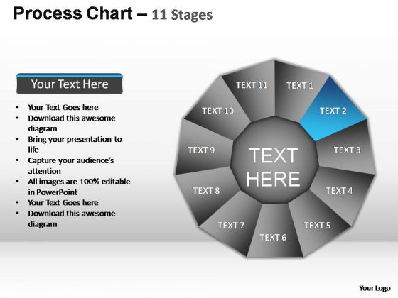 PowerPoint Template Global Cyclical Process Ppt Backgrounds
