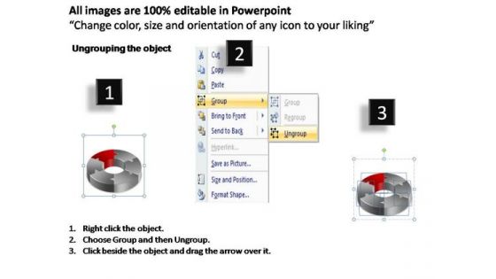 PowerPoint Template Growth Circular Chart Ppt Template