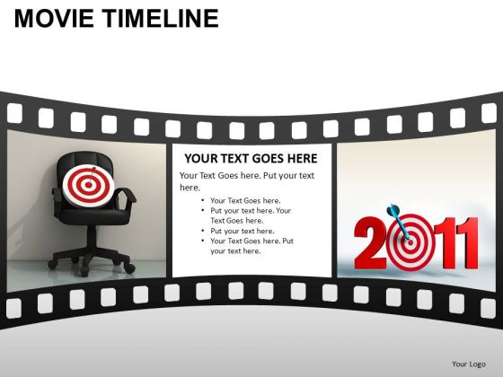 PowerPoint Template Leadership Movie Timeline Ppt Layouts