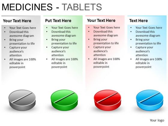 PowerPoint Template Marketing Medicine Tablets Ppt Themes
