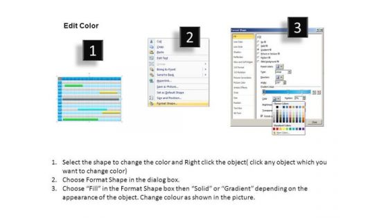PowerPoint Template Sales Blue Calendar 2012 Ppt Slide