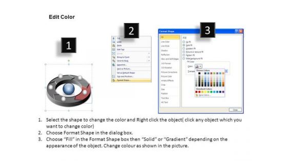 PowerPoint Template Teamwork Circular Ppt Template