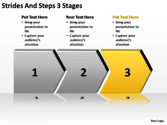 PowerPoint Template Teamwork Strides And Steps Ppt Presentation