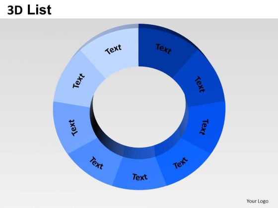 PowerPoint Templates Business Donut Pie Chart Ppt Backgrounds
