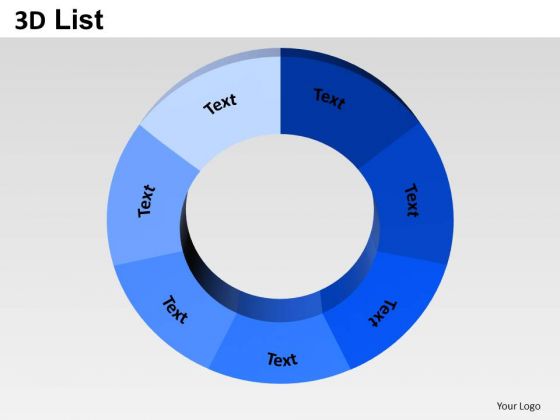 PowerPoint Templates Business Donut Pie Chart Ppt Layouts
