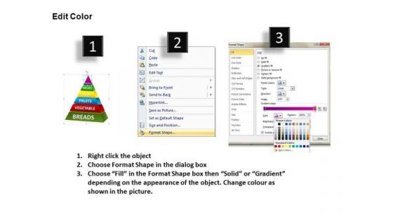 PowerPoint Templates Business Food Pyramid Ppt Themes