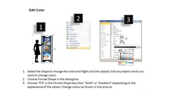 PowerPoint Templates Business Movie Timeline Ppt Designs