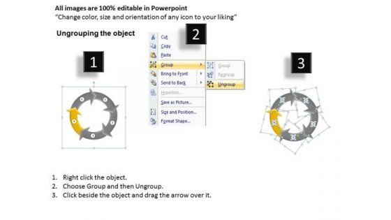 PowerPoint Templates Business Strategy Customer Segmentation Process Ppt Themes