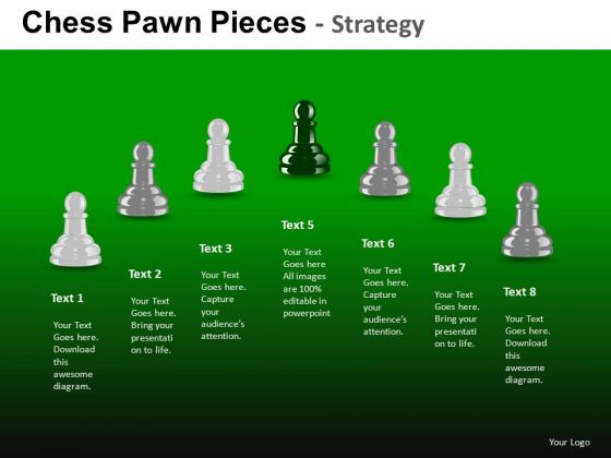PowerPoint Templates Business Success Chess Pawn Ppt Slides