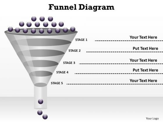 PowerPoint Templates Chart Funnel Diagram Ppt Backgrounds