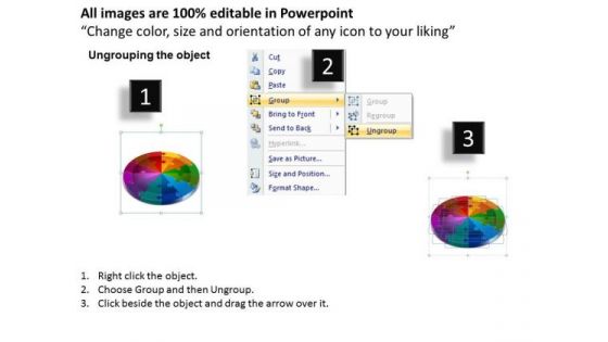 PowerPoint Templates Circle Puzzle Marketing Ppt Slides