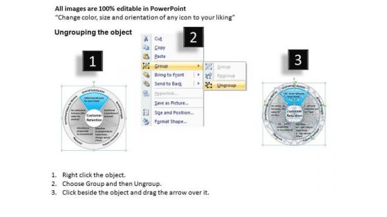 PowerPoint Templates Corporate Strategy Customer Loyalty Ppt Slides
