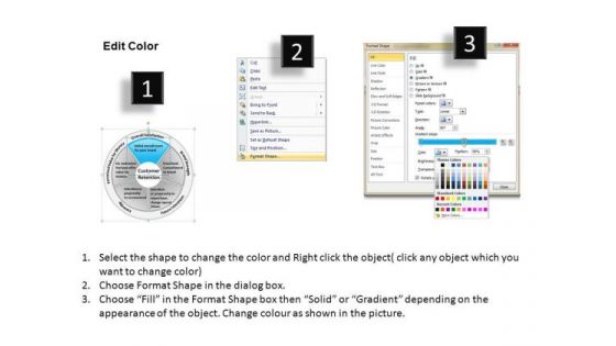 PowerPoint Templates Corporate Strategy Customer Loyalty Ppt Slides