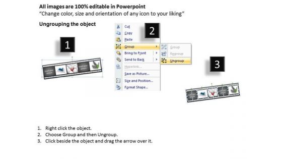 PowerPoint Templates Corporate Teamwork Movie Timeline Ppt Presentation Designs