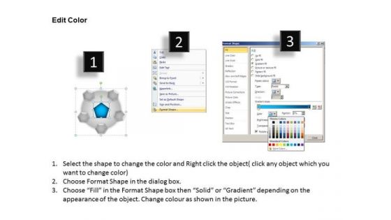 PowerPoint Templates Download Hub And Spokes Process Ppt Presentation