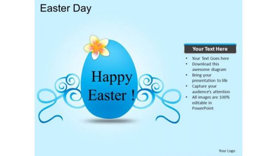 PowerPoint Templates Eggs Easter Day Ppt Template