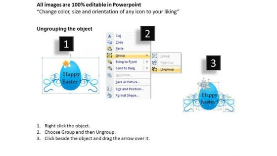 PowerPoint Templates Eggs Easter Day Ppt Template