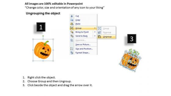 PowerPoint Templates Happy Halloween Graphics Clipart Ppt Slides