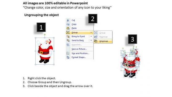 PowerPoint Templates Happy Merry Christmas Ppt Theme