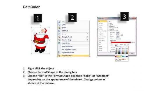 PowerPoint Templates Happy Merry Christmas Ppt Theme