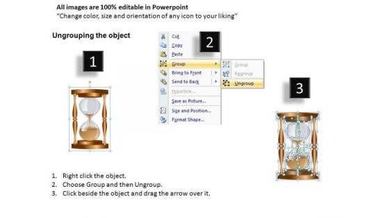 PowerPoint Templates Hourglass Concept Image