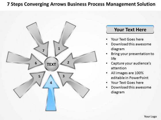 PowerPoint Templates Process Management Solution Ppt Circular Arrow