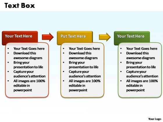 PowerPoint Templates Sale 3 Steps Text Box Ppt Slides