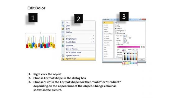 PowerPoint Templates Sales Tags Happy Birthday Ppt Slides