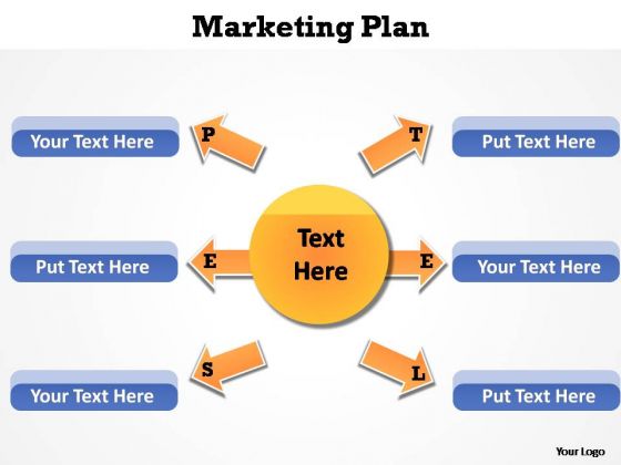 PowerPoint Templates Teamwork Analysis Of Marketing Ppt Slides