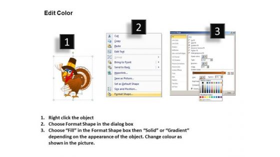 PowerPoint Templates Turkey Thanksgiving Ppt Theme