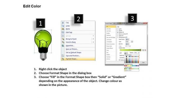 PowerPoint Templates Windmills Green Energy Technology Ppt Slides