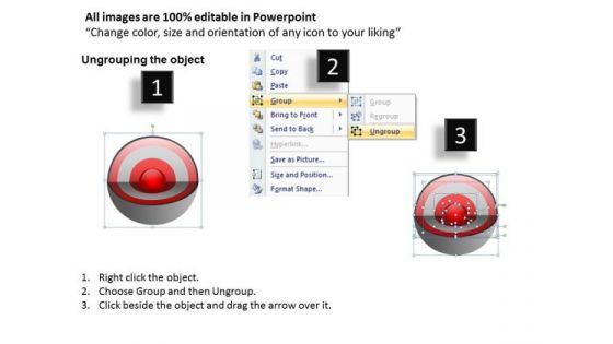 PowerPoint Theme Business Teamwork Targets Core Diagram Ppt Theme