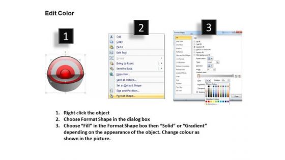 PowerPoint Theme Business Teamwork Targets Core Diagram Ppt Theme