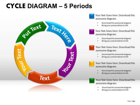 PowerPoint Theme Diagram Cycle Diagram Ppt Templates