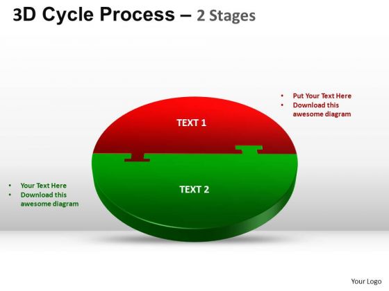 PowerPoint Theme Diagram Cycle Process Ppt Slide