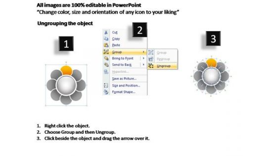 PowerPoint Theme Marketing Cycle Chart Ppt Templates