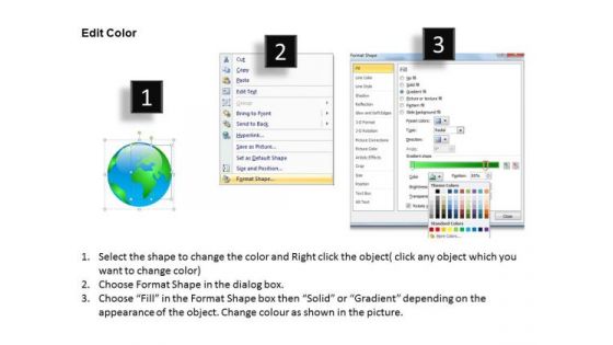 PowerPoint Theme Process World Of Web Ppt Layout