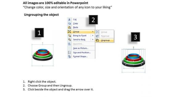 PowerPoint Theme Ring Chart Diagram Business Ppt Slides