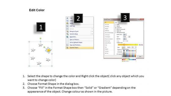 PowerPoint Theme Teamwork Pedestal Shinning Ppt Designs