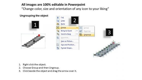 PowerPoint Themes Business Leadership Ladder Ppt Templates