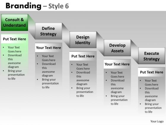 PowerPoint Themes Business Teamwork Branding Ppt Process
