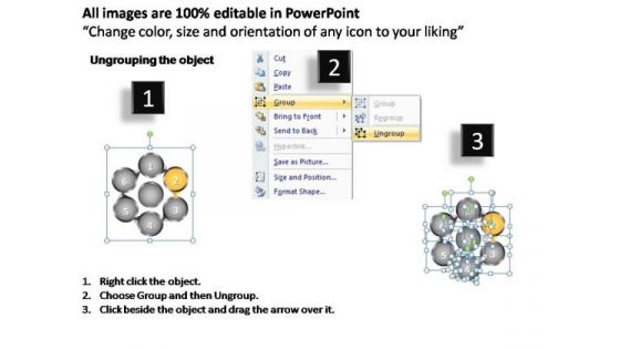 PowerPoint Themes Circular Flow Chart Ppt Theme