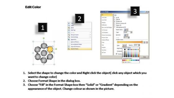 PowerPoint Themes Circular Flow Chart Ppt Theme